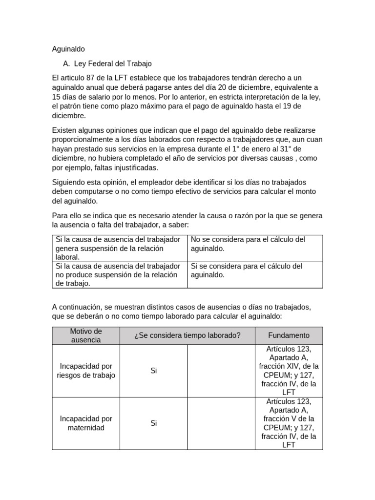 Aguinaldo Gravado y Exento 2023 | PDF | Salario | Economias