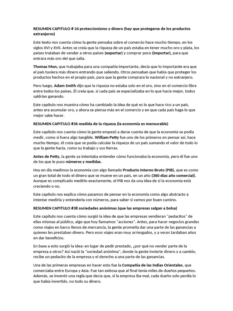 Libro de La Economia | PDF | Riqueza | Economias