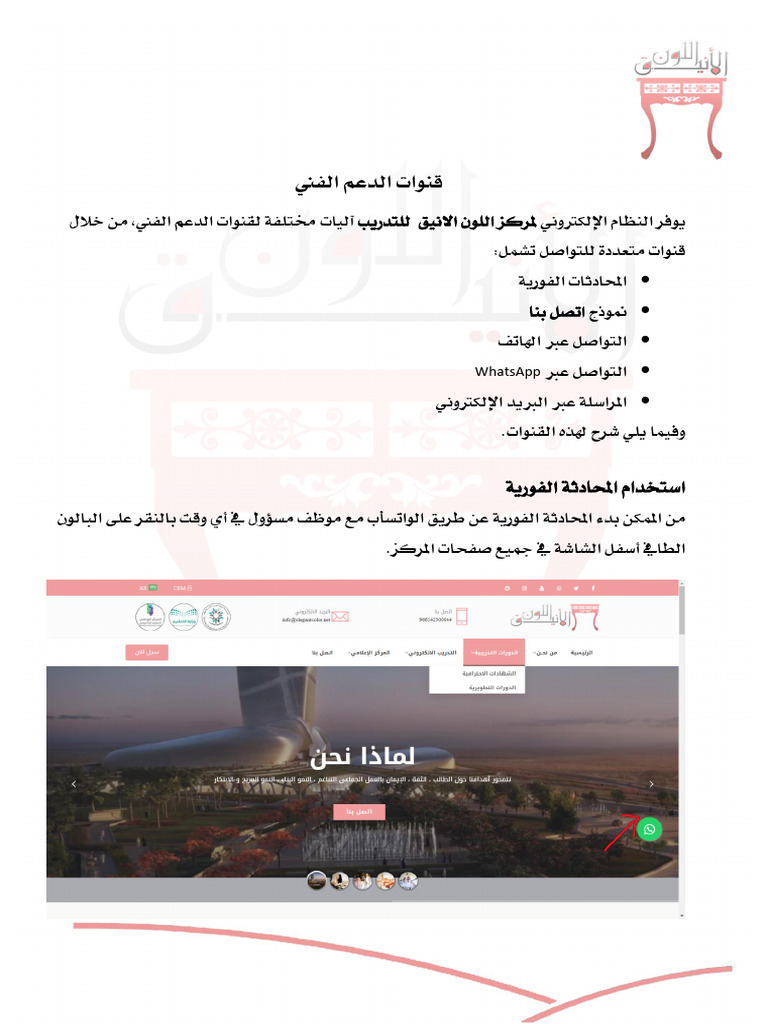 11 قنوات الدعم الفني | PDF