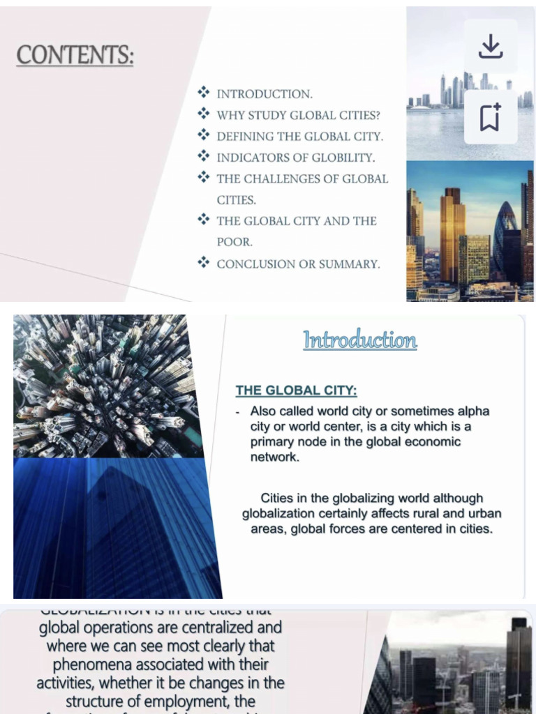 Global City | PDF