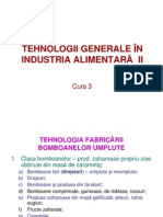 Tehnologia Fabricarii Produselor Zaharoase Si A Bomboanelor Umplute /TGIA 2 - Curs 2