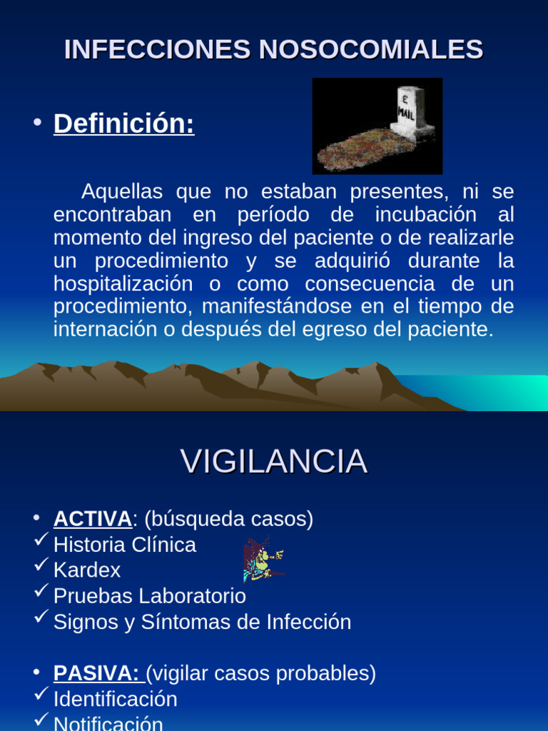 Infecciones Nosocomiales Pdf Infección Adquirida En El Hospital