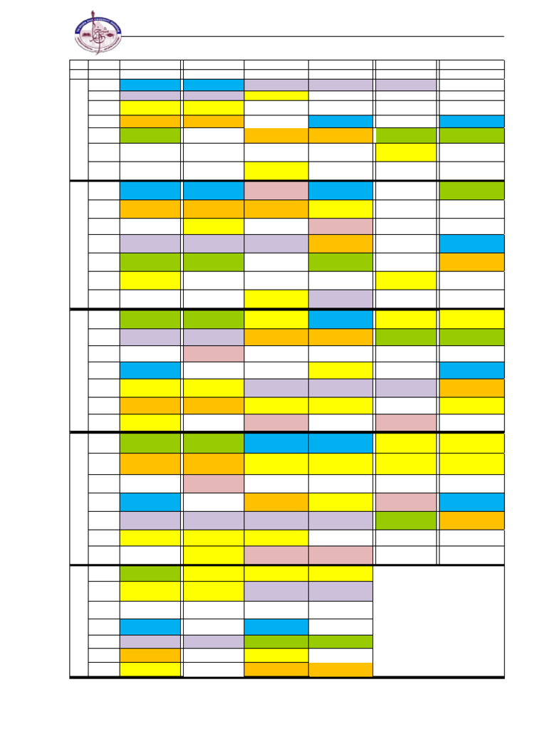 Timetable CS Spring 2025 v7 | PDF | Theoretical Computer Science ...