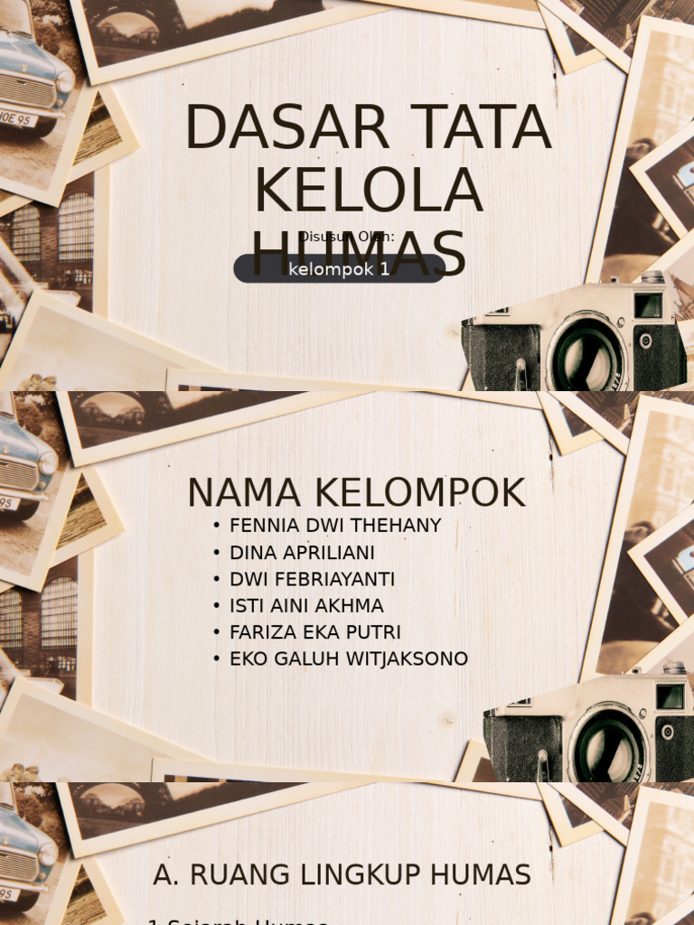 Dasar Manajemen Humas dan Fungsinya | PDF