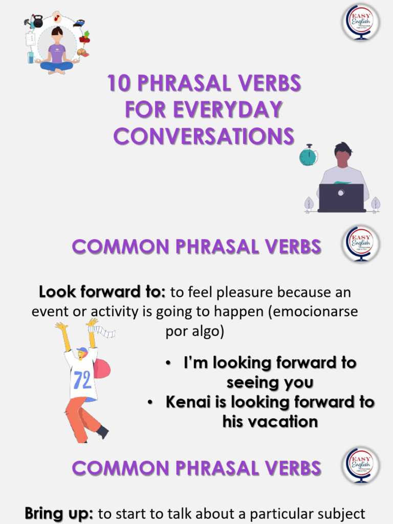 10 Essential Phrasal Verbs for Conversations | PDF | Linguistics ...
