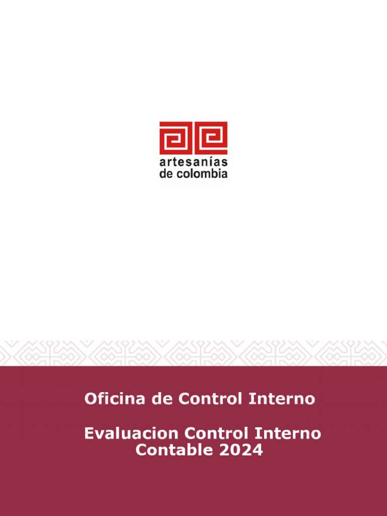Evaluación de Control Interno Contable 2024 | PDF | Contabilidad | Business