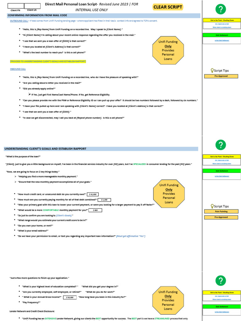 Interactive Script With Fields 11-30 811 AM DG Updated Final | PDF ...