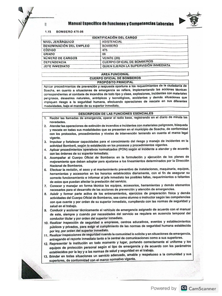 Manual de Funciones | PDF