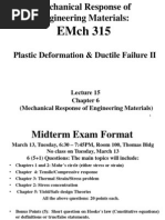 Lecture 15 True Stress Strain Hardening