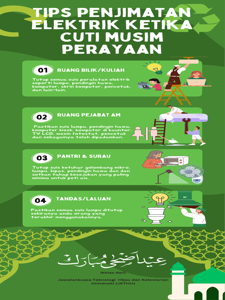 Tips Penjimatan Elektrik Musim Perayaan | PDF