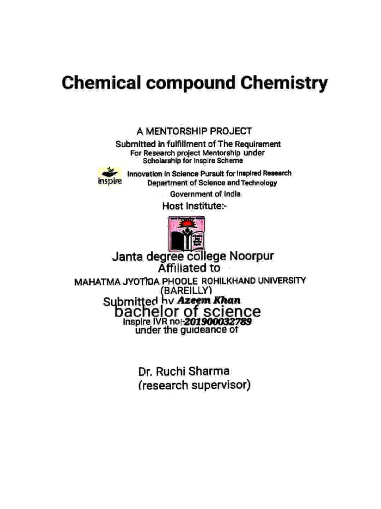Chemical Compounds | PDF