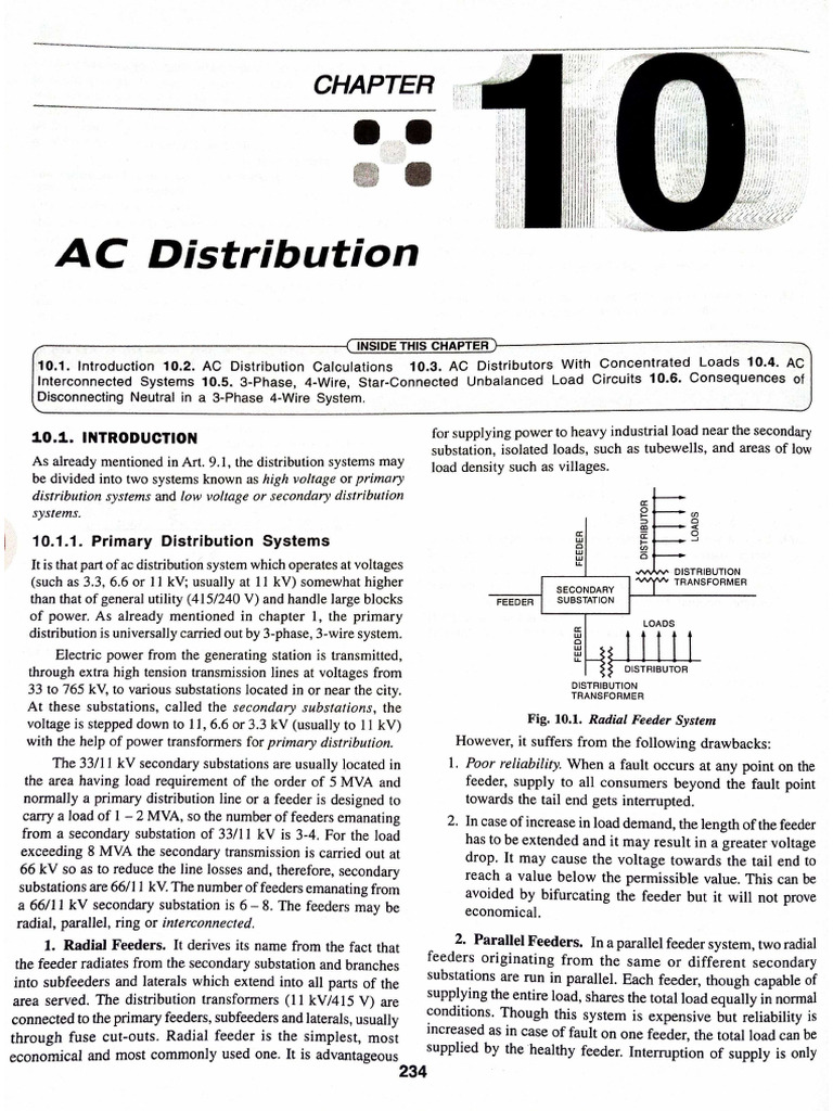Ac Distribution | PDF