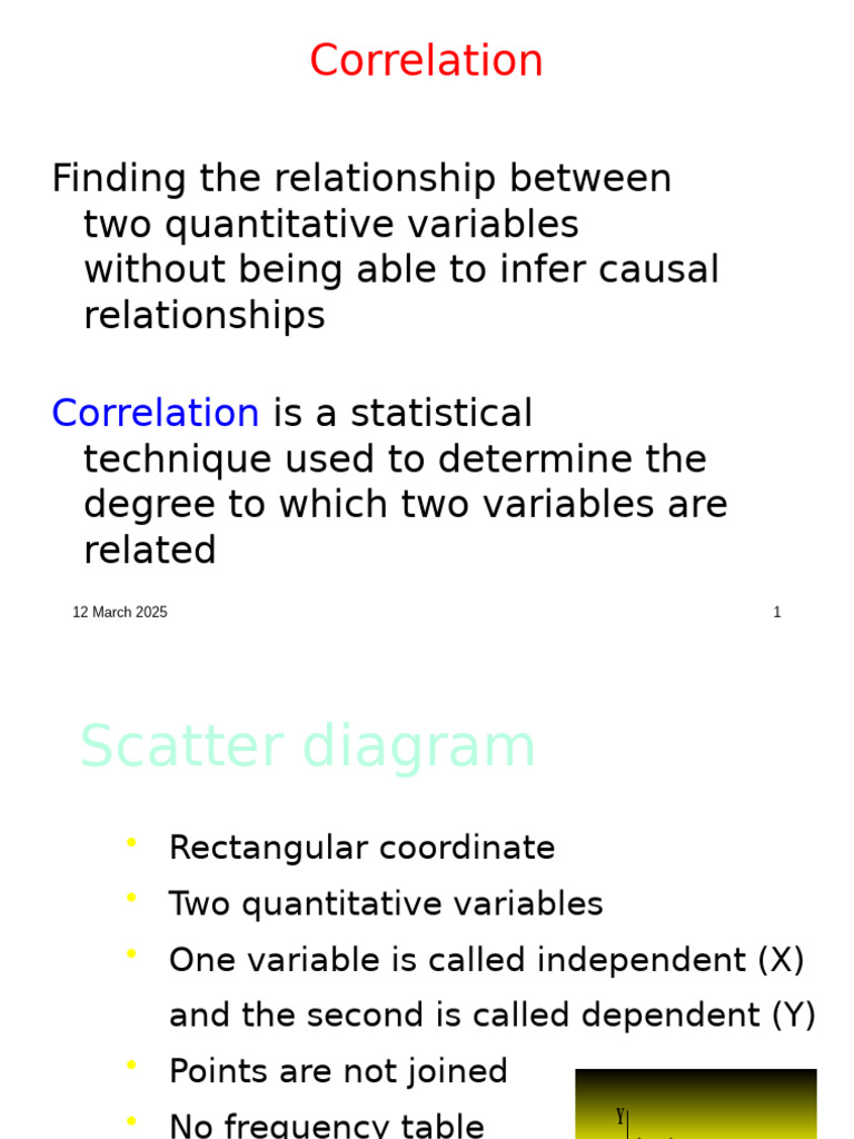 Understanding Correlation and Regression | PDF | Errors And Residuals ...