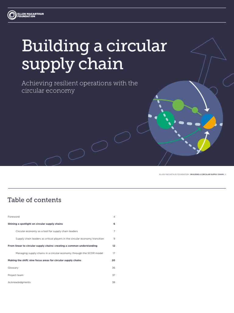 Circular Supply Chains for Resilience | PDF | Supply Chain | Recycling
