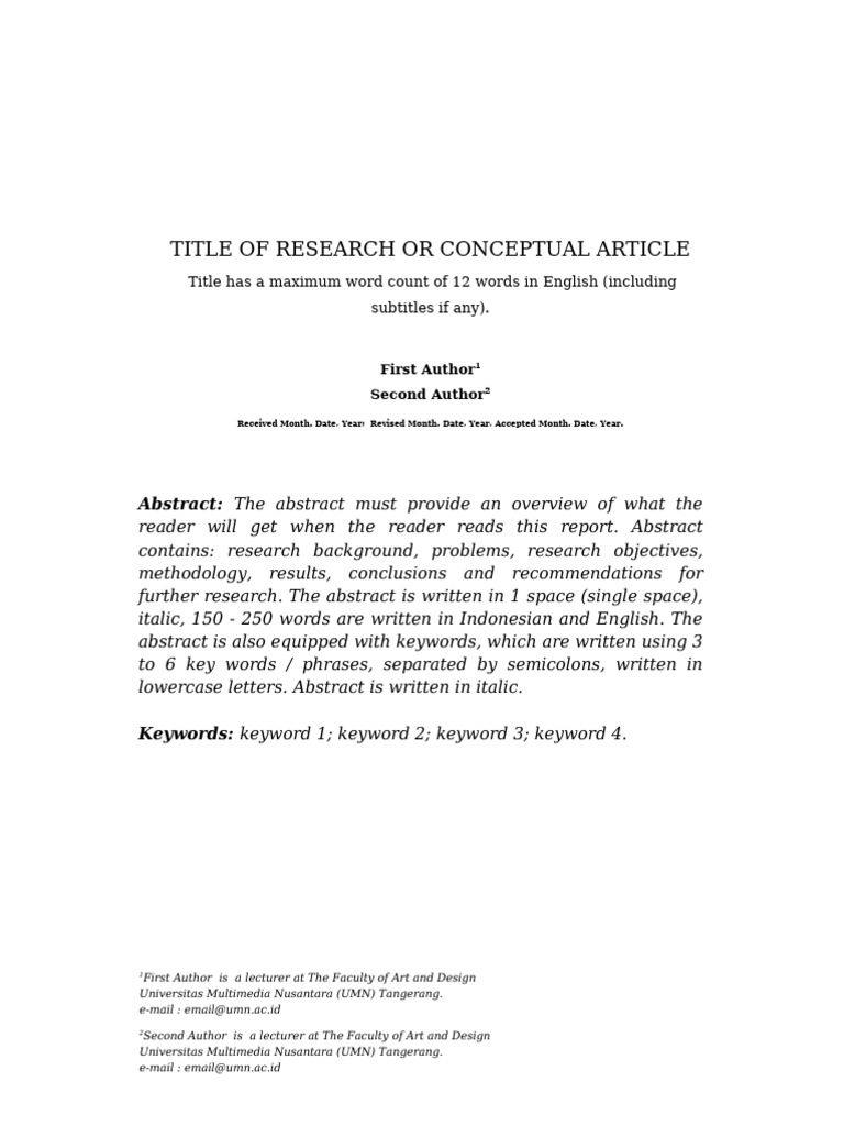 Template Jurnal Ultimart (NEW) | PDF | Qualitative Research ...