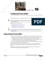 Configuring Private Vlan