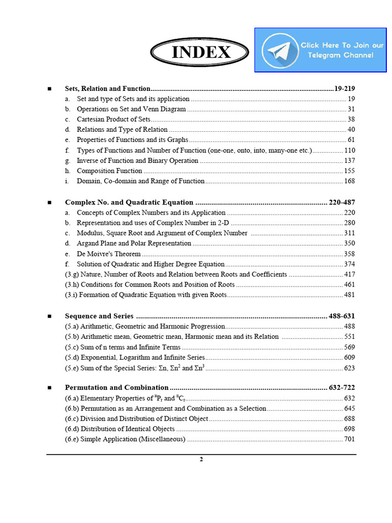 NCERT Mathematics Algebra Volume I PDF by (Apna-PDF - IN) | PDF ...