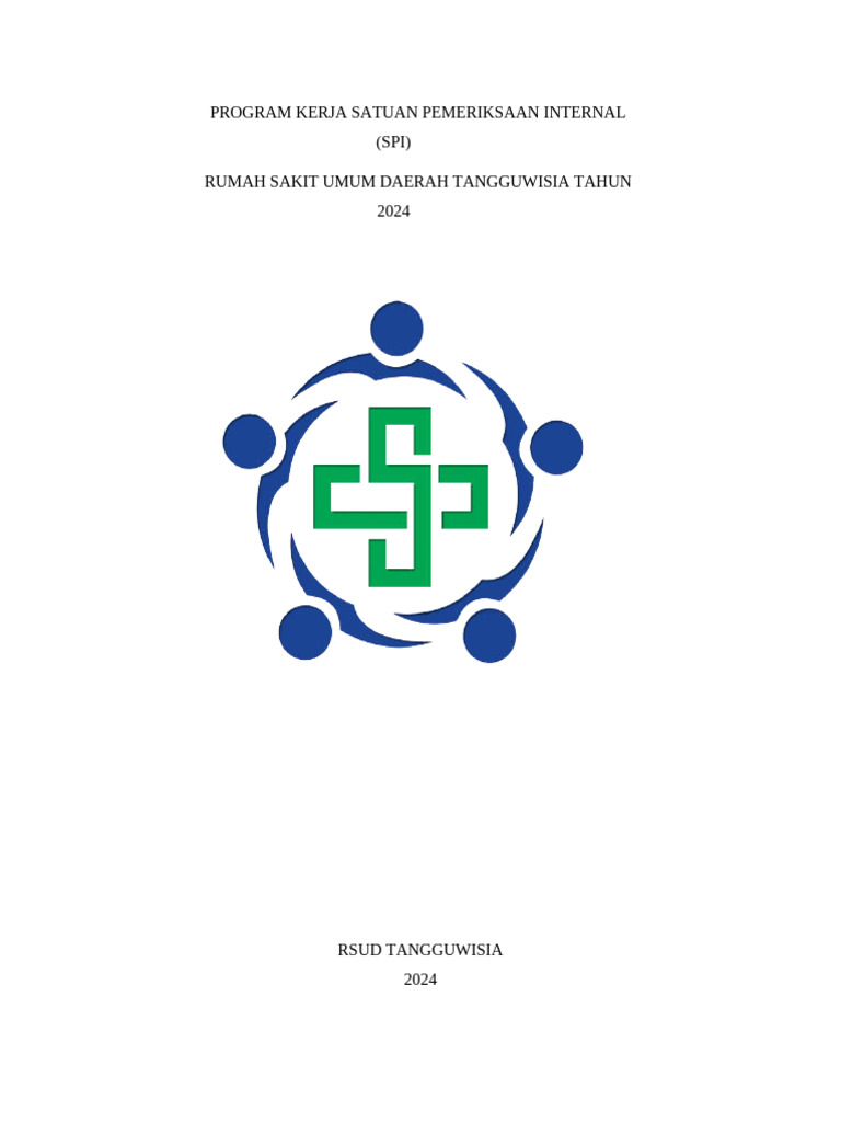 Program Kerja SPI RSUD Tangguwisia 2024 | PDF