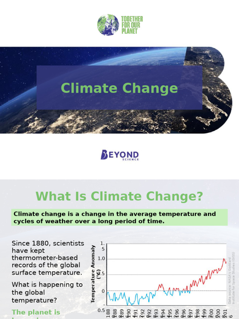 Understanding Climate Change Effects | PDF | Greenhouse Effect ...