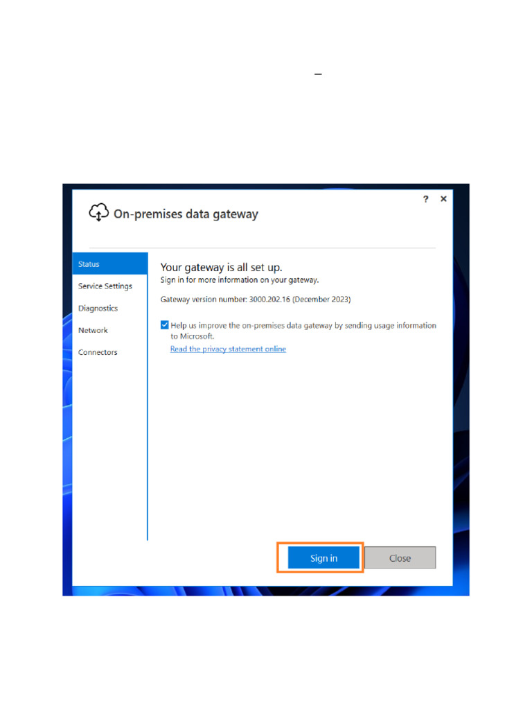 How to Make Gateway Online in Power BI | PDF