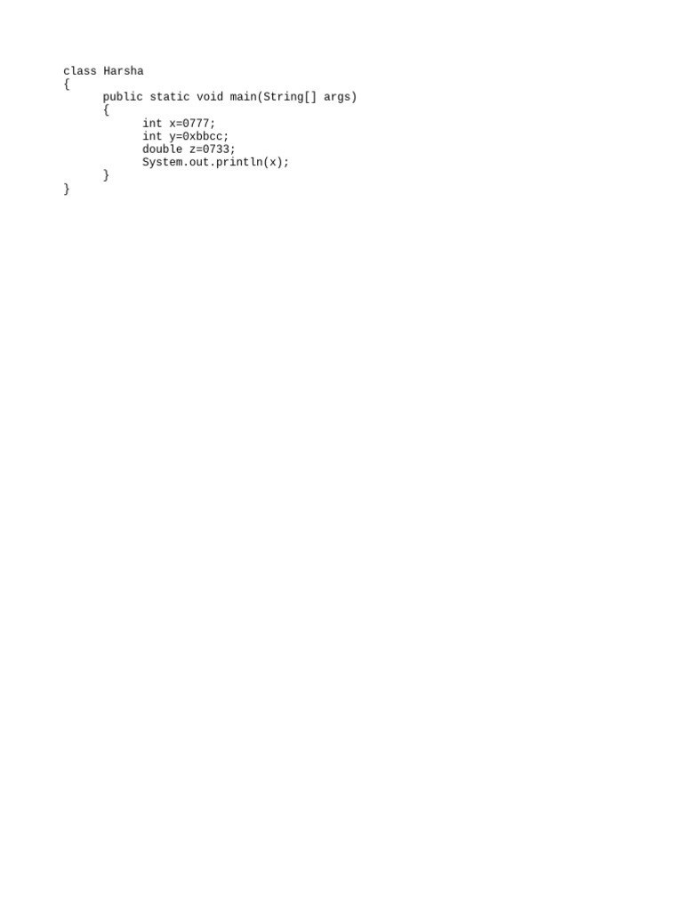 Harsha Javac | PDF
