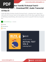 IELTS 17 Listening Test 3 Guide | PDF | Bird Migration | Child Care