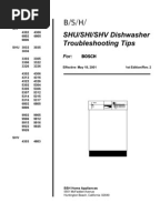 Bosch Dishwasher Multi-Model Test Programs | Dishwasher ...