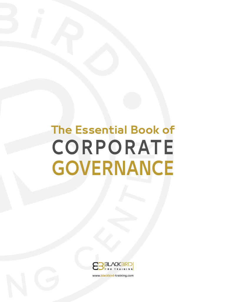 Corporate Governance Essentials Guide | PDF | Joint Stock Company ...