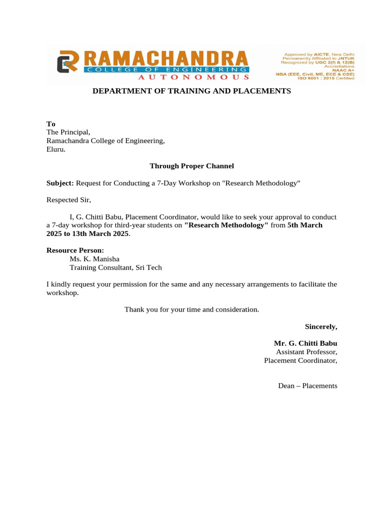 Workshop Proposal on Research Methodology | PDF