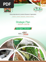 Call For Paper 2026 KALRO A 1 | PDF | Agriculture | Ecological Resilience