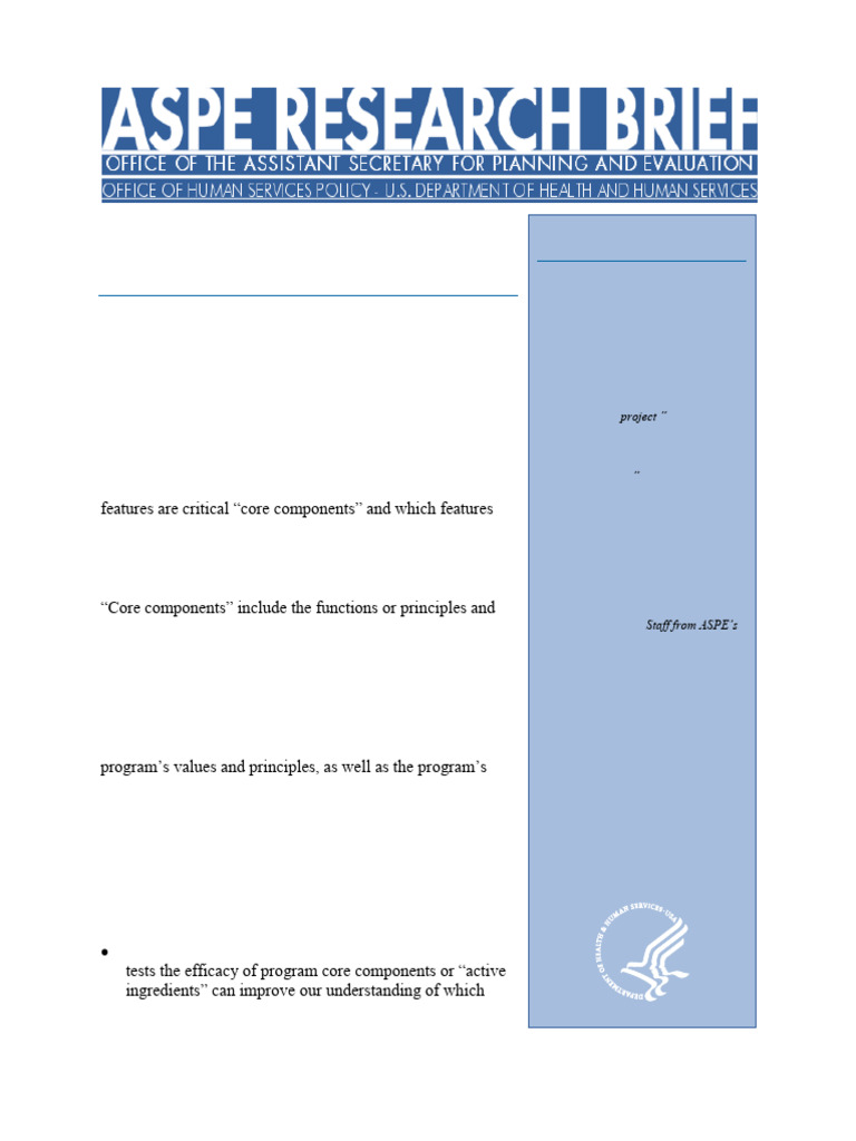 Core Intervention Components Identifying and E1vpua7kaw | PDF ...