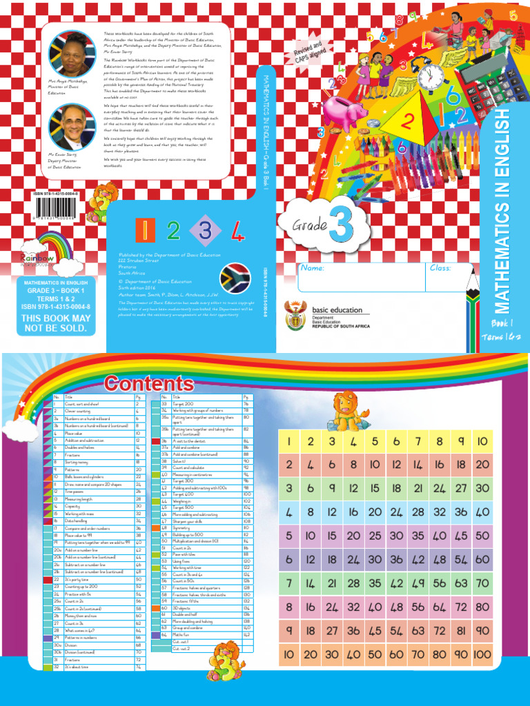 Grade 3 Mathematics Workbook 1 | PDF | Length | Triangle