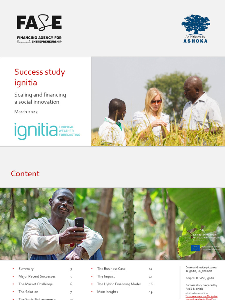 Success Story Ignitia 3 2023 Final 1 | PDF | Weather Forecasting | Weather