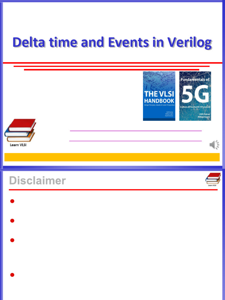 Delta Time and Events in Verilog Explained | PDF | Computer Programming ...