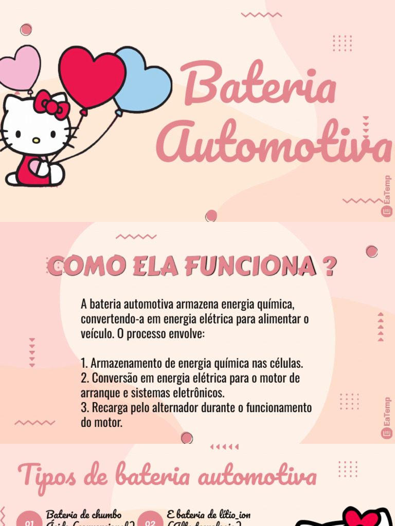 Hello Kitty PPT Template by EaTemp | PDF