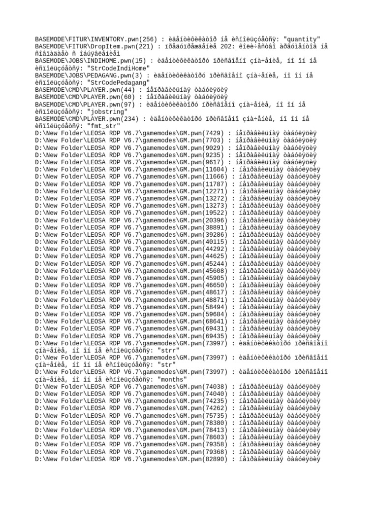 Game Mode Code Analysis Report | PDF