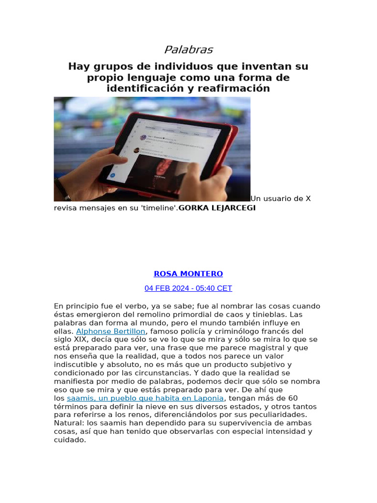 Nuevas expresiones en el lenguaje actual | PDF