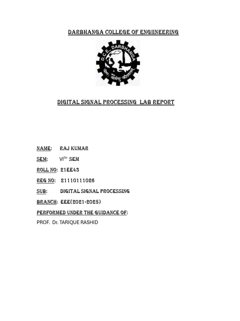 Digital Signal1 | PDF