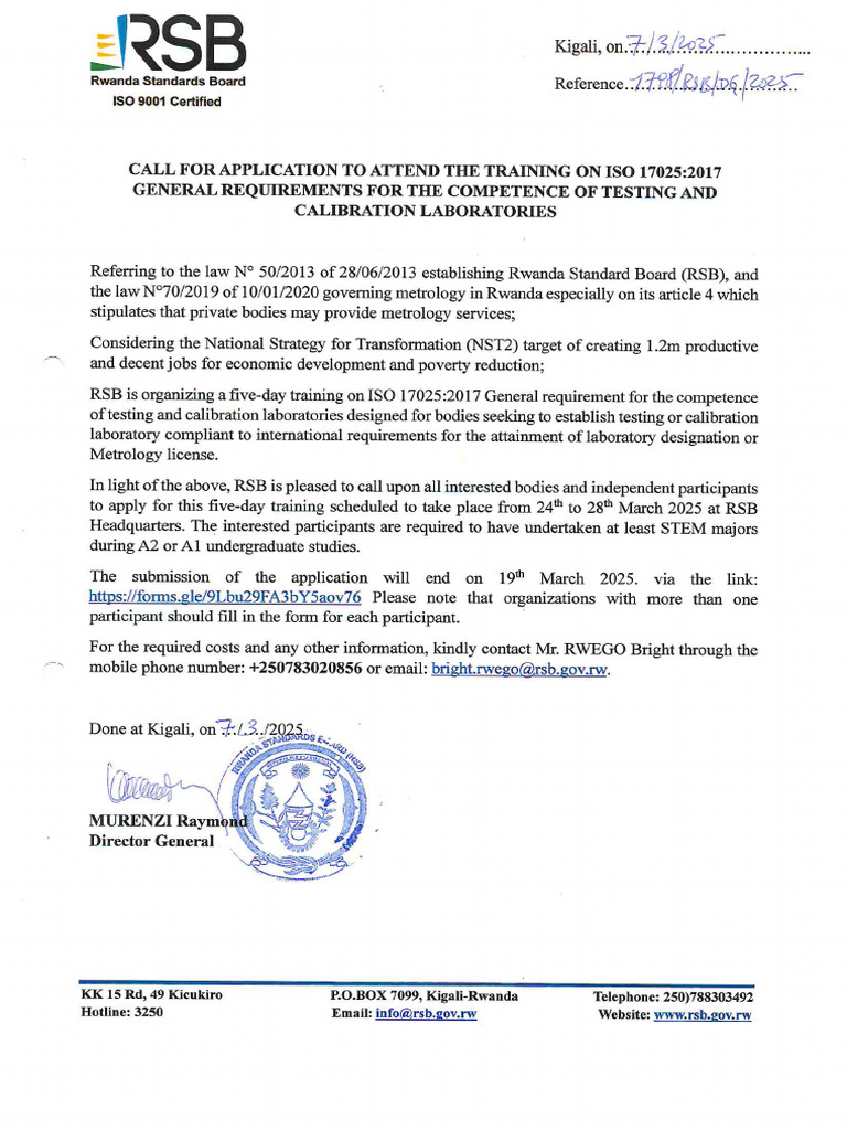 Call For Application | PDF