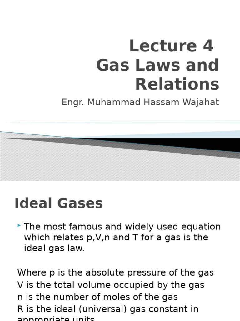 Understanding Ideal Gas Laws and Mixtures | PDF | Gases | Mole (Unit)