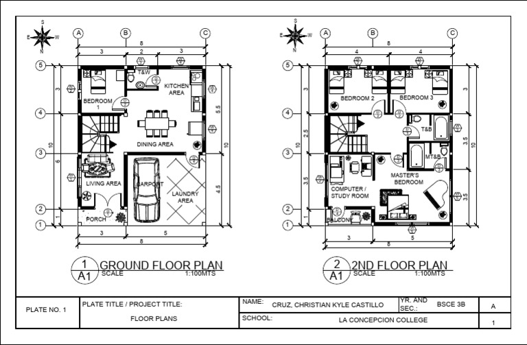 Detailed Floor Plans for Residential Design | PDF | Home | Room