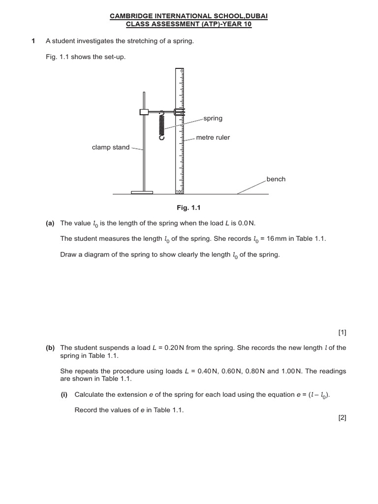 Spring Extension and Sand Density Experiment | PDF | Volume | Density