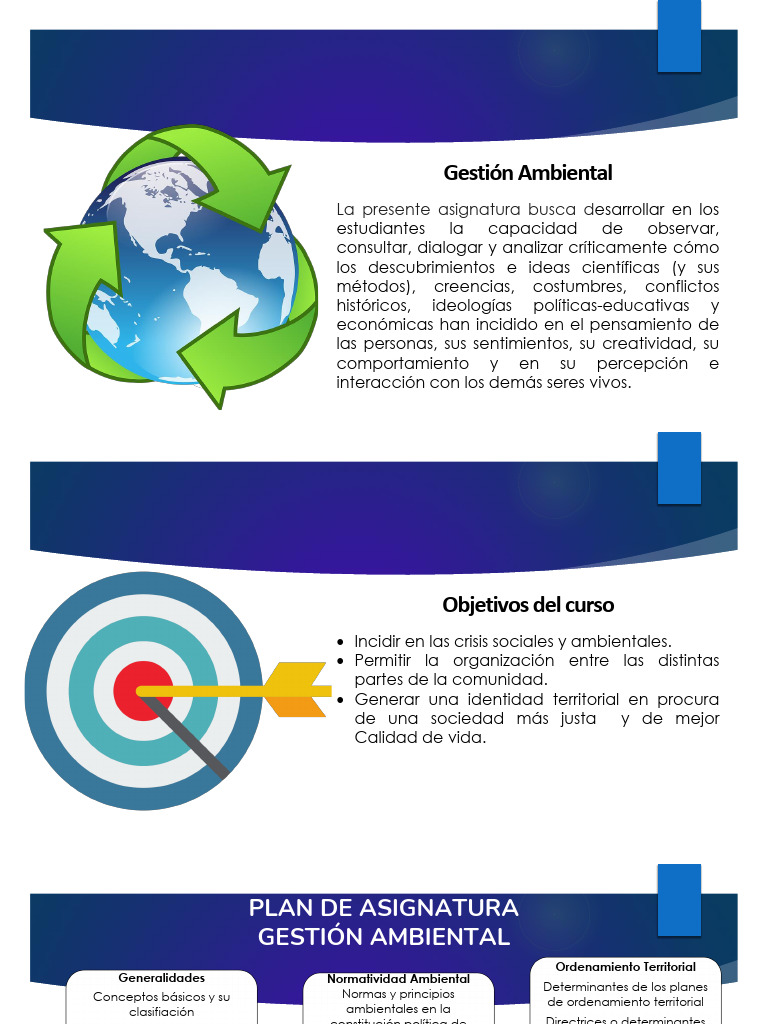 Presentación 1. Gestión Ambiental | PDF | Sustentabilidad | Entorno natural