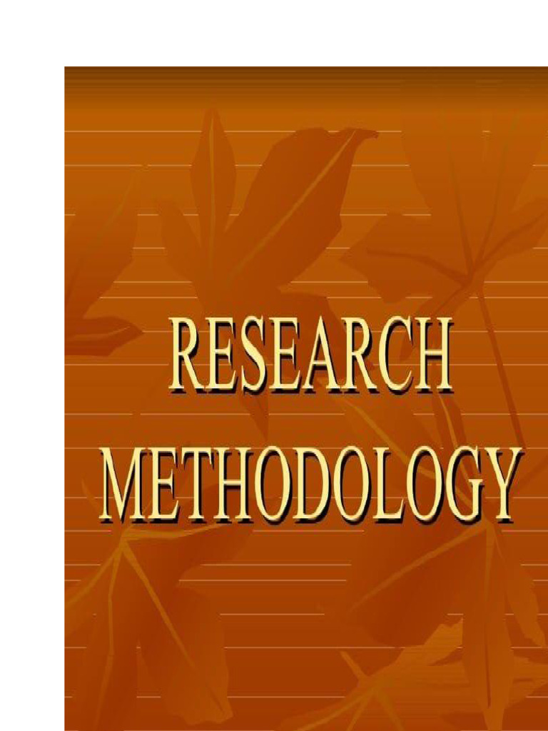 Research Methodology Framework Guide | PDF | Scientific Method | Theory