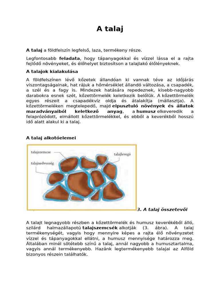 A Talaj | PDF