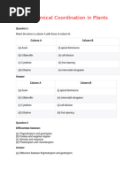 Plant Responses to Environmental Stimuli | PDF | Plants | Biology