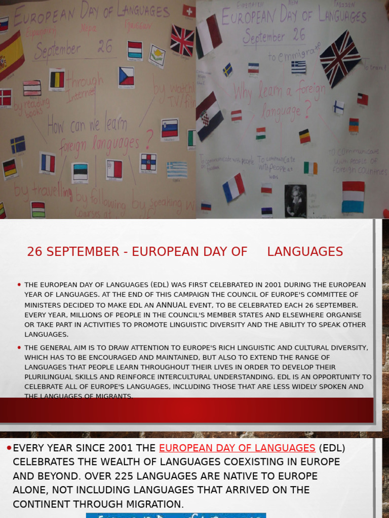 European Day of Language | PDF | Multilingualism | Greek Language