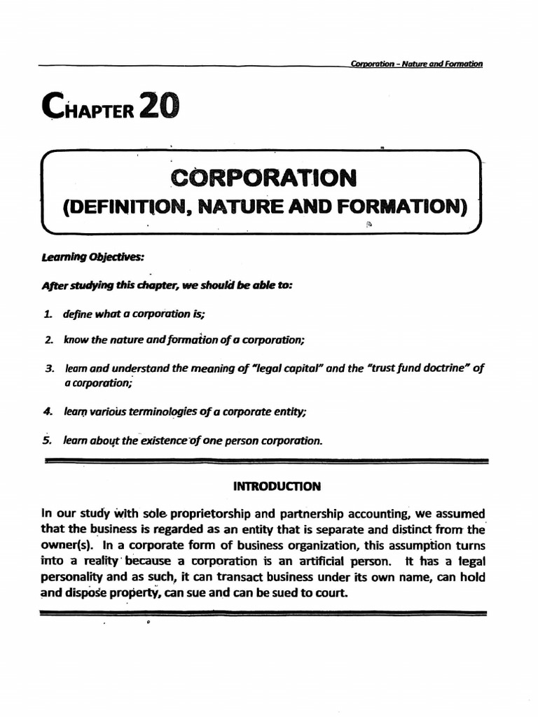CORPORATION ACCOUNTING by LOPEZ | PDF