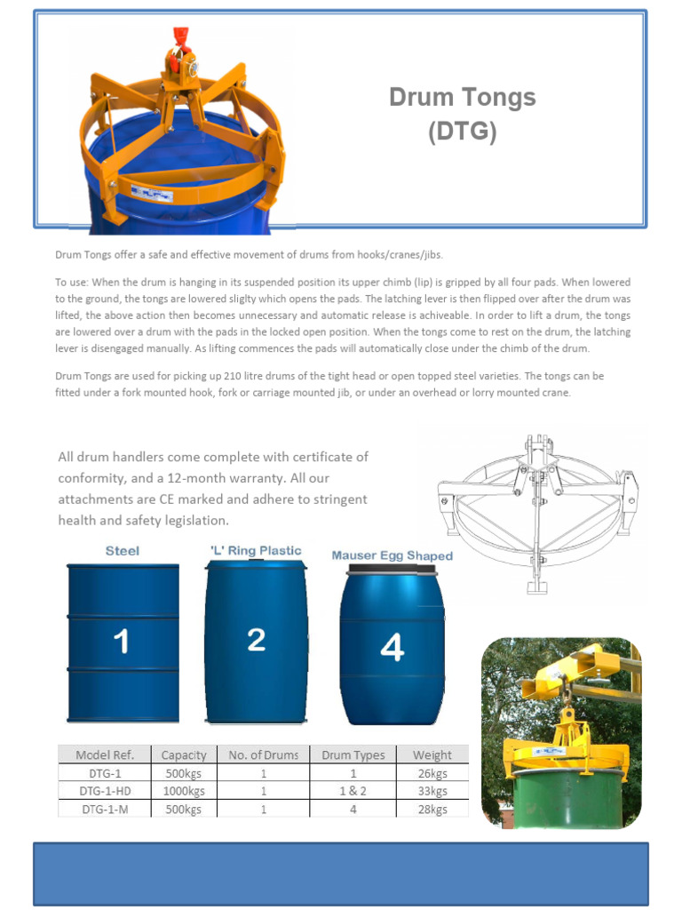 4 Point Drum Lifter | PDF
