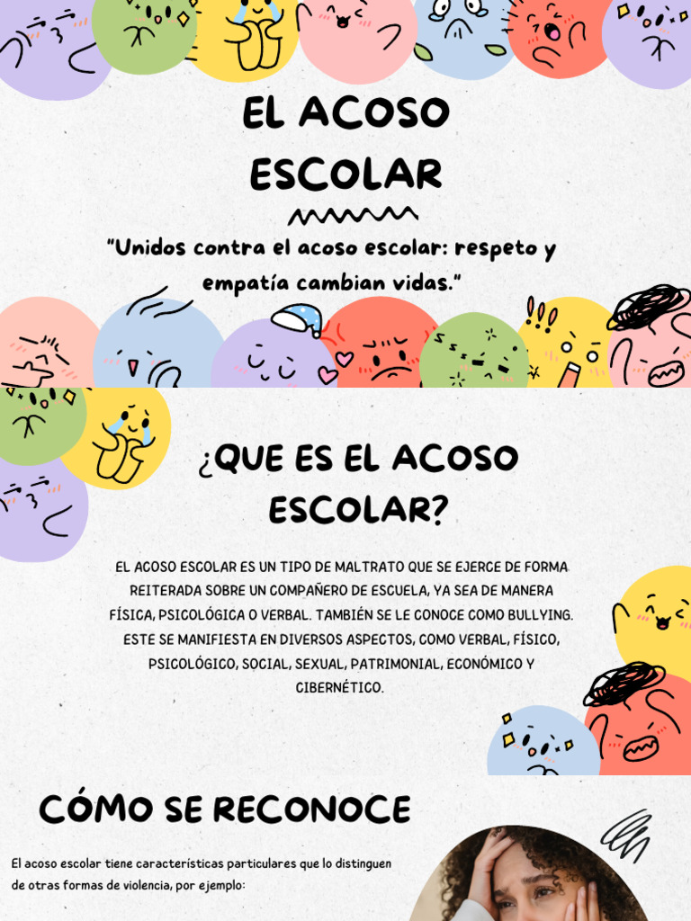 Características y prevención del acoso escolar | PDF